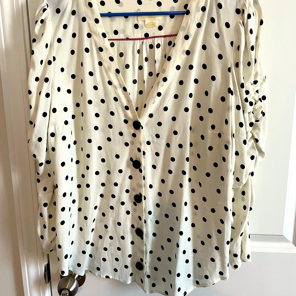 Polka dot top